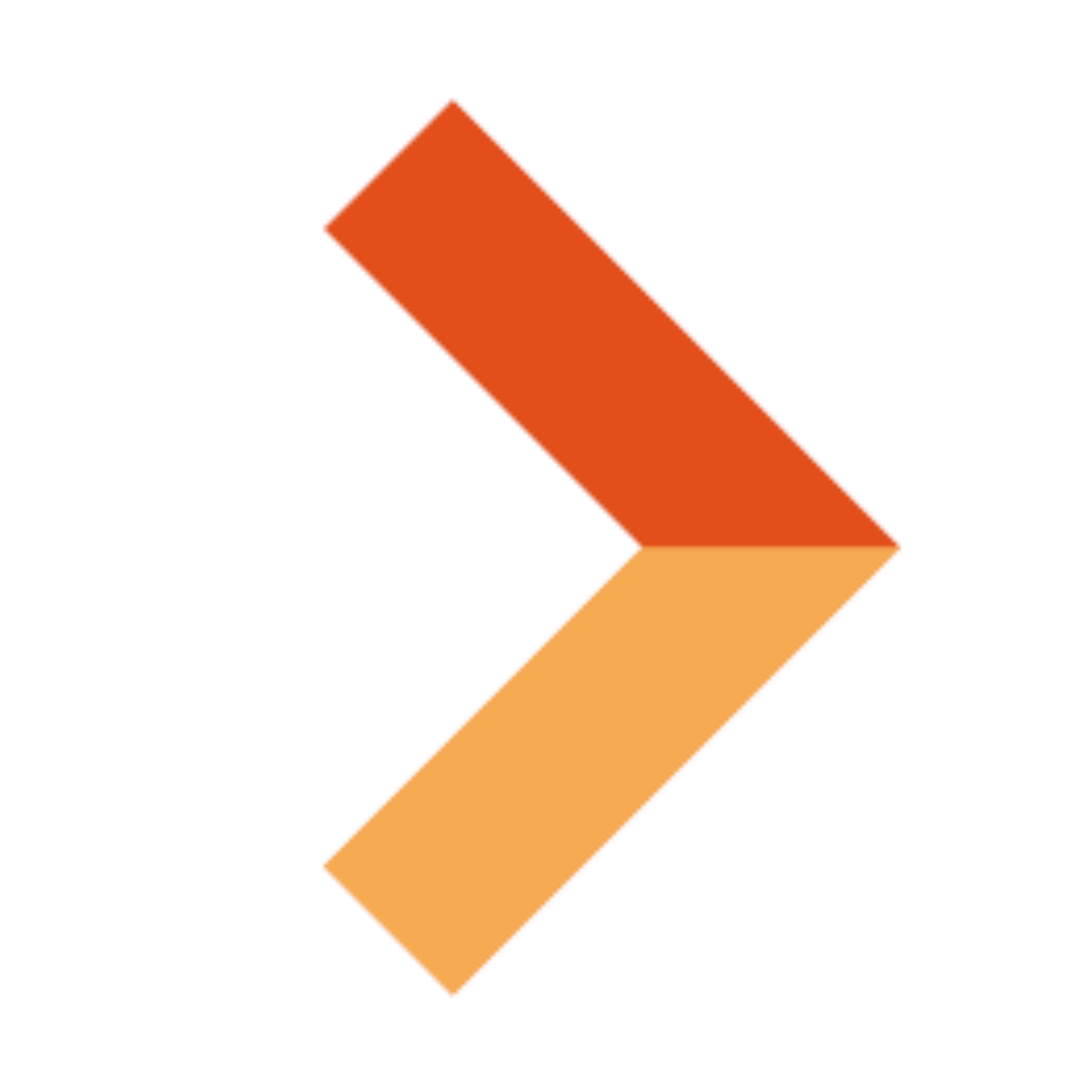 Orange arrow