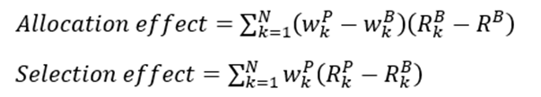risk-return attribution